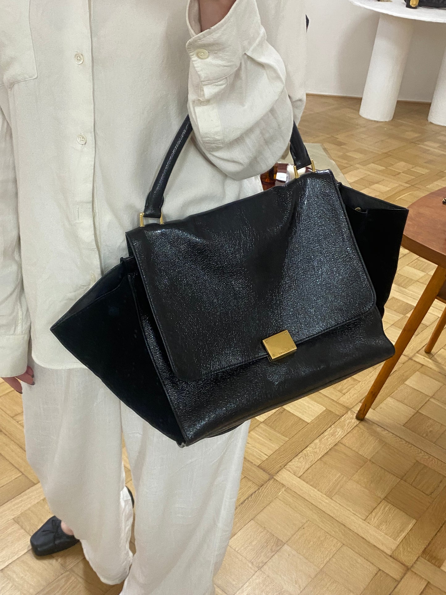 CELINE PHOEBE PHILO TRAPÉZE