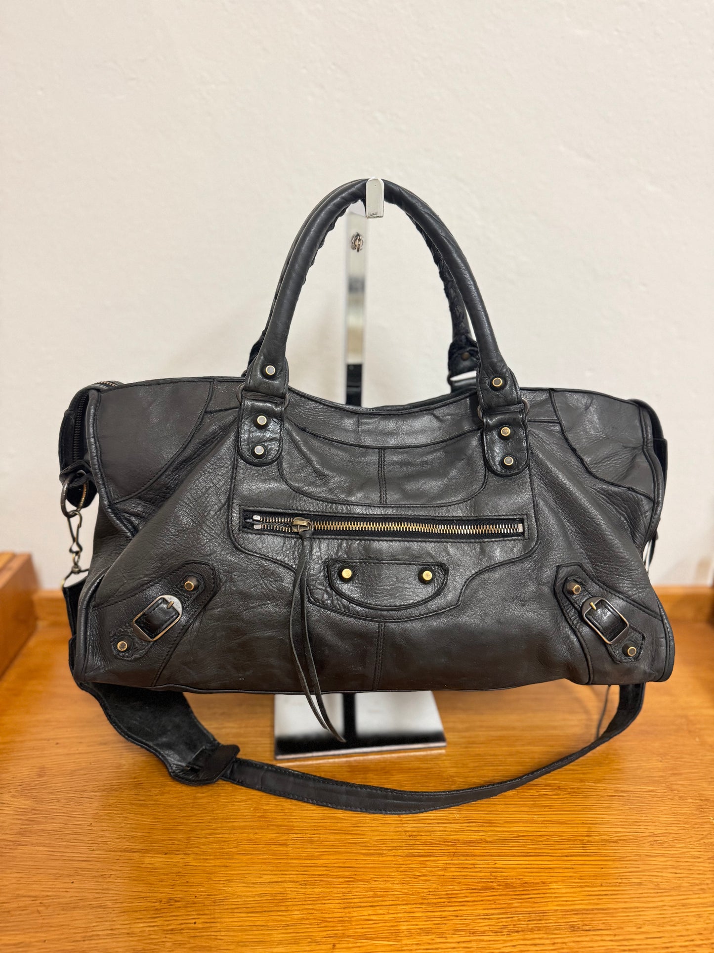 BALENCIAGA CITY BAG BLACK
