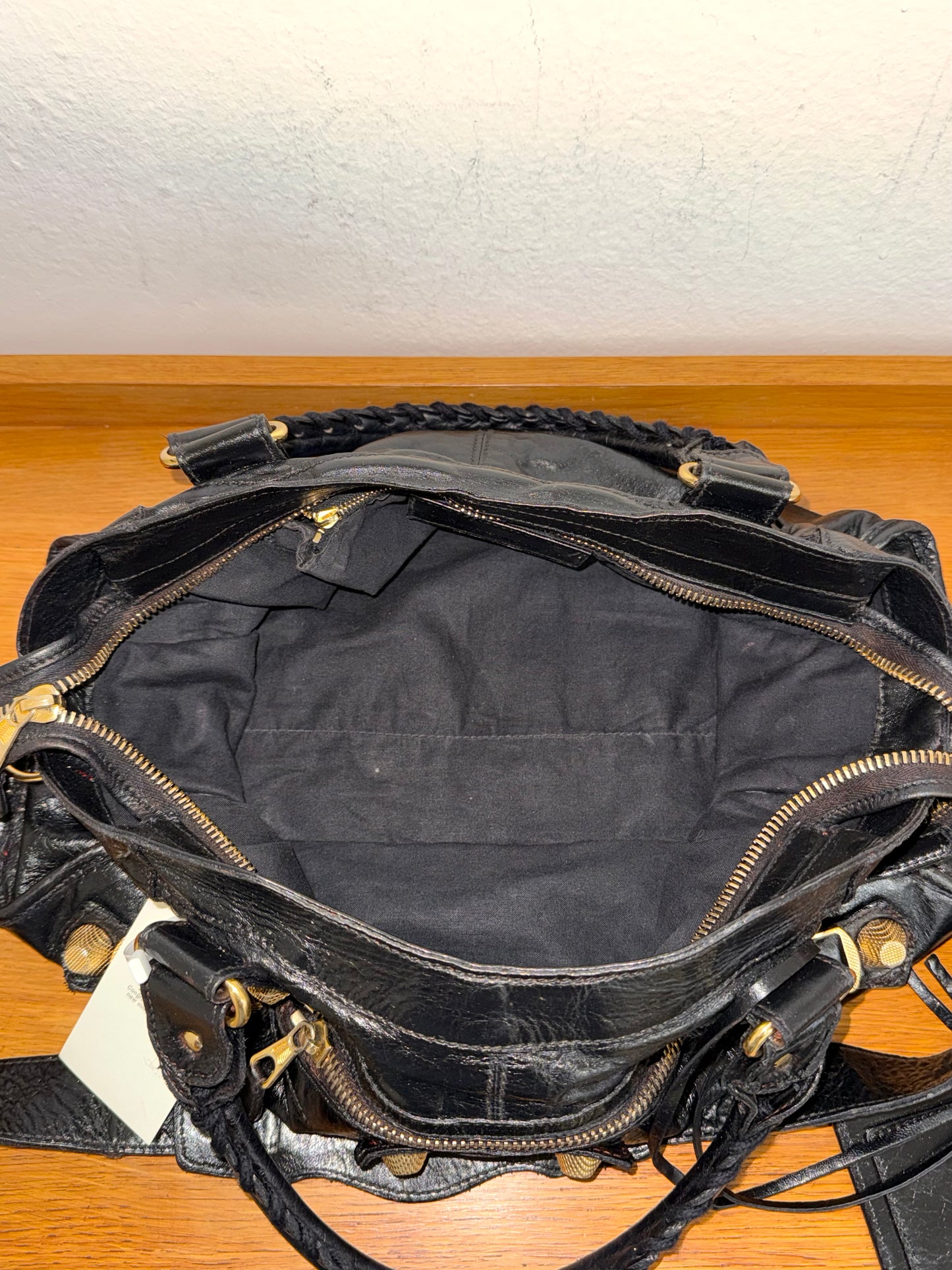 BALENCIAGA CITY BAG BLACK