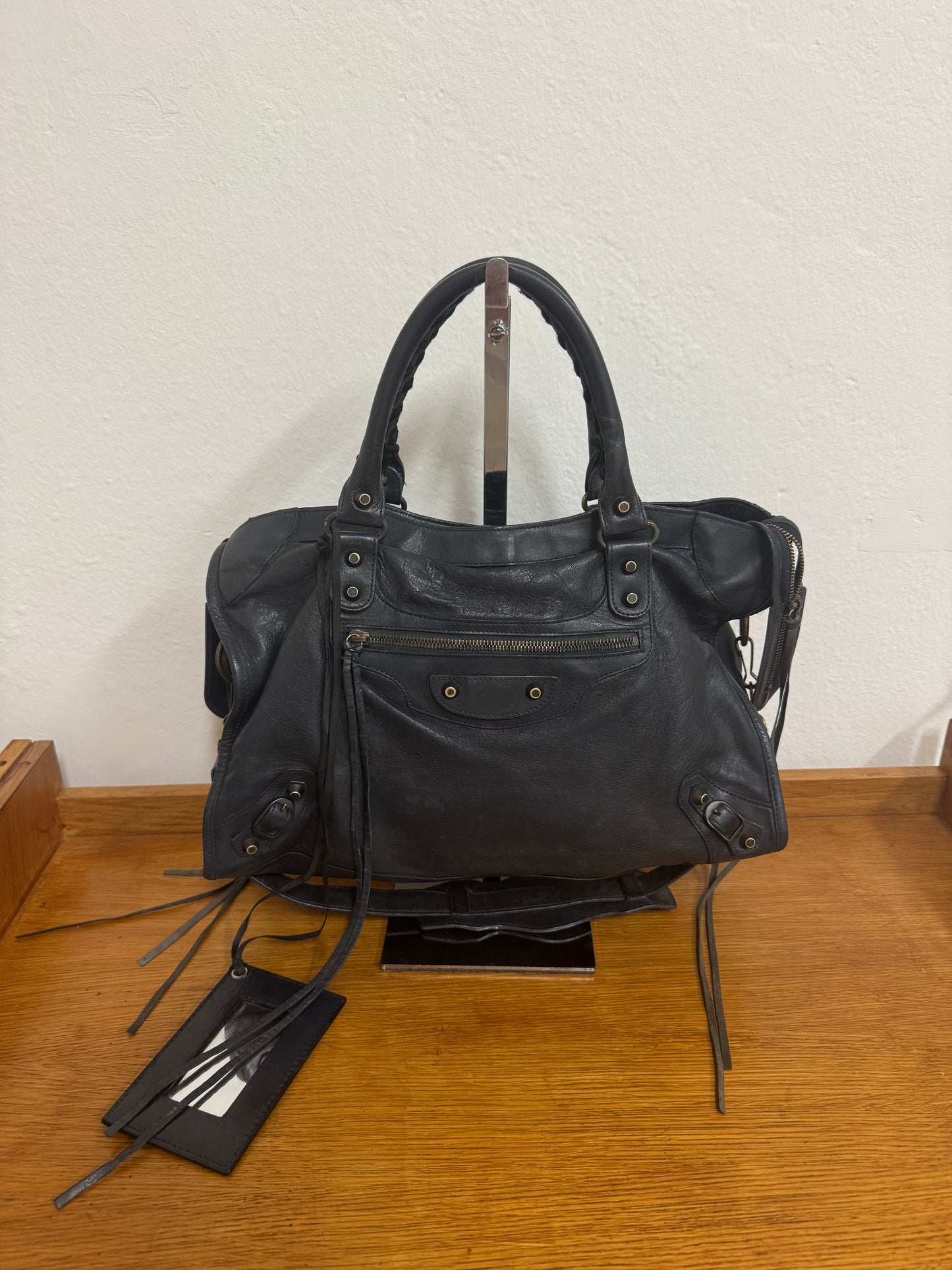 BALENCIAGA CITY BAG GREY