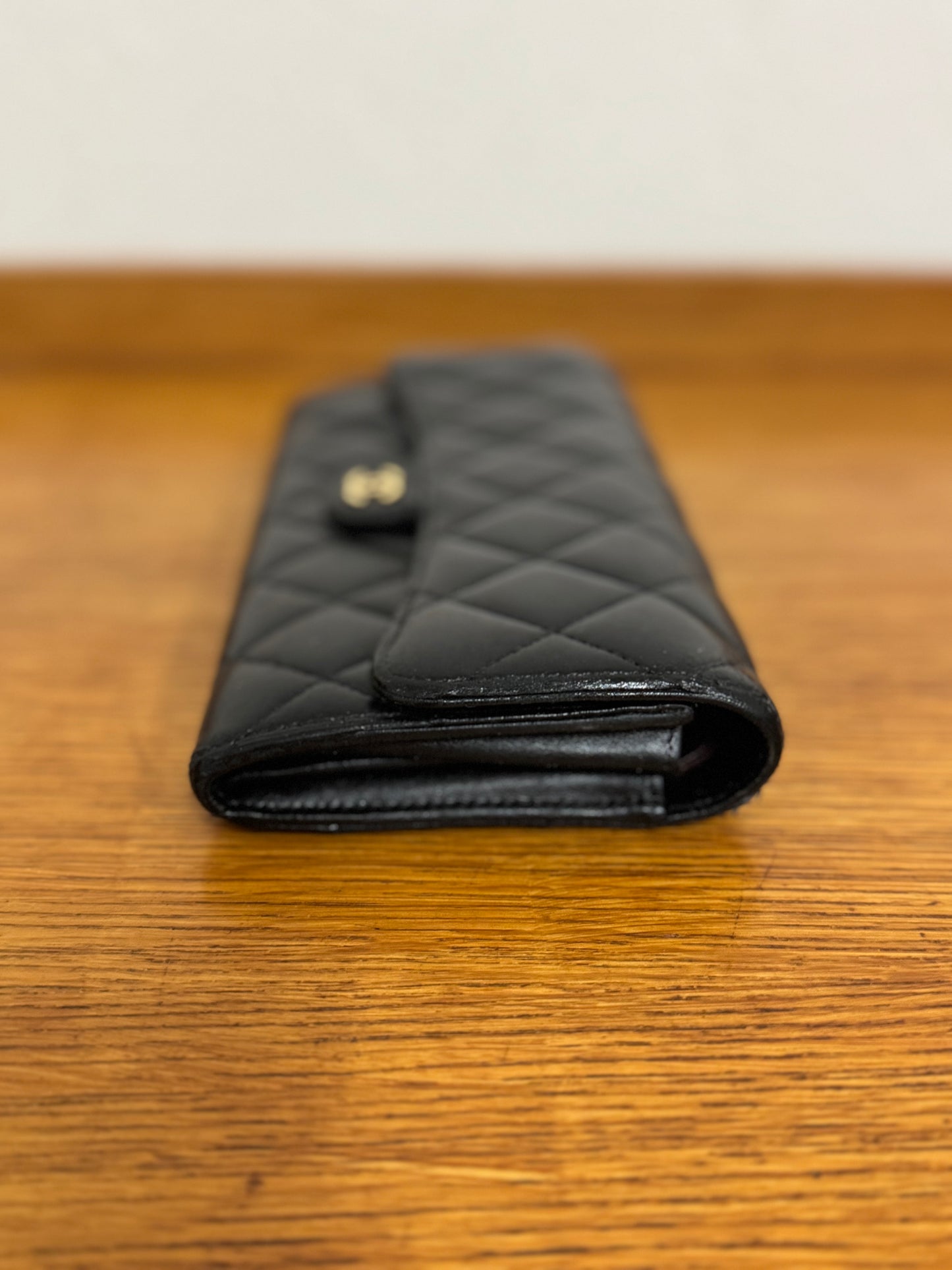 CHANEL TIMELESS CLASSIC WALLET GOLD HW SERIES 26