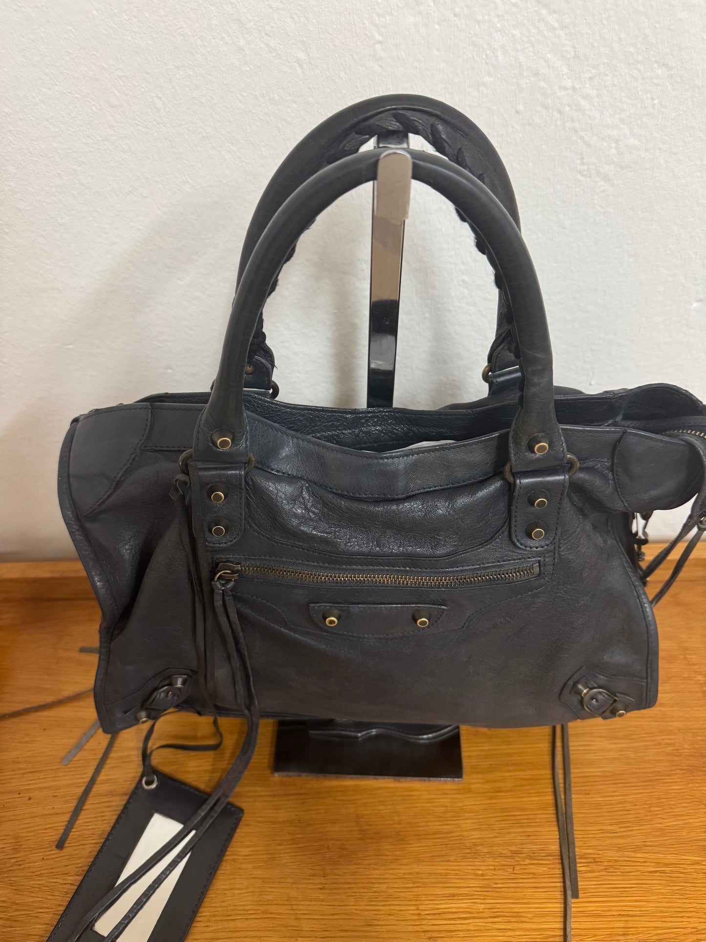 BALENCIAGA CITY BAG GREY