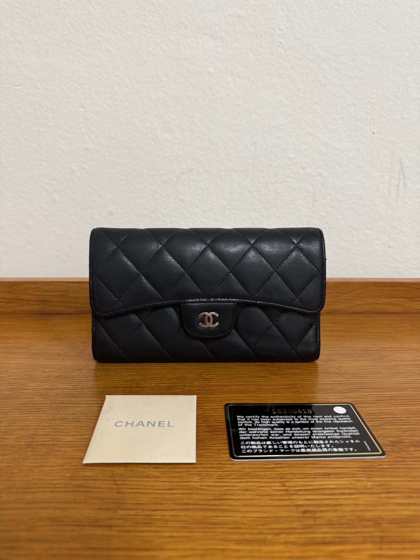 CHANEL TIMELESS CLASSIC WALLET SERIES 15