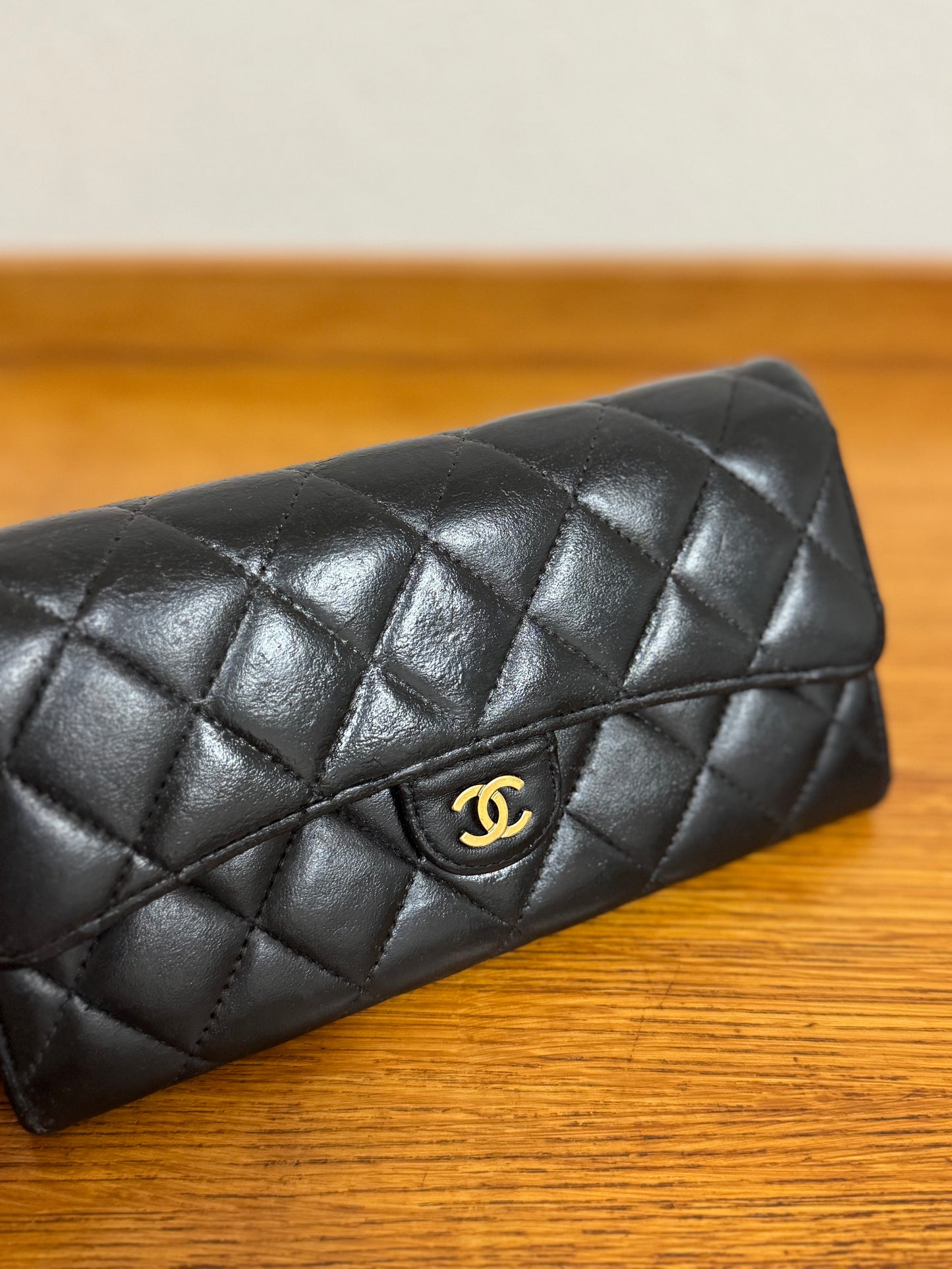 CHANEL TIMELESS CLASSIC WALLET GOLD HW SERIES 26