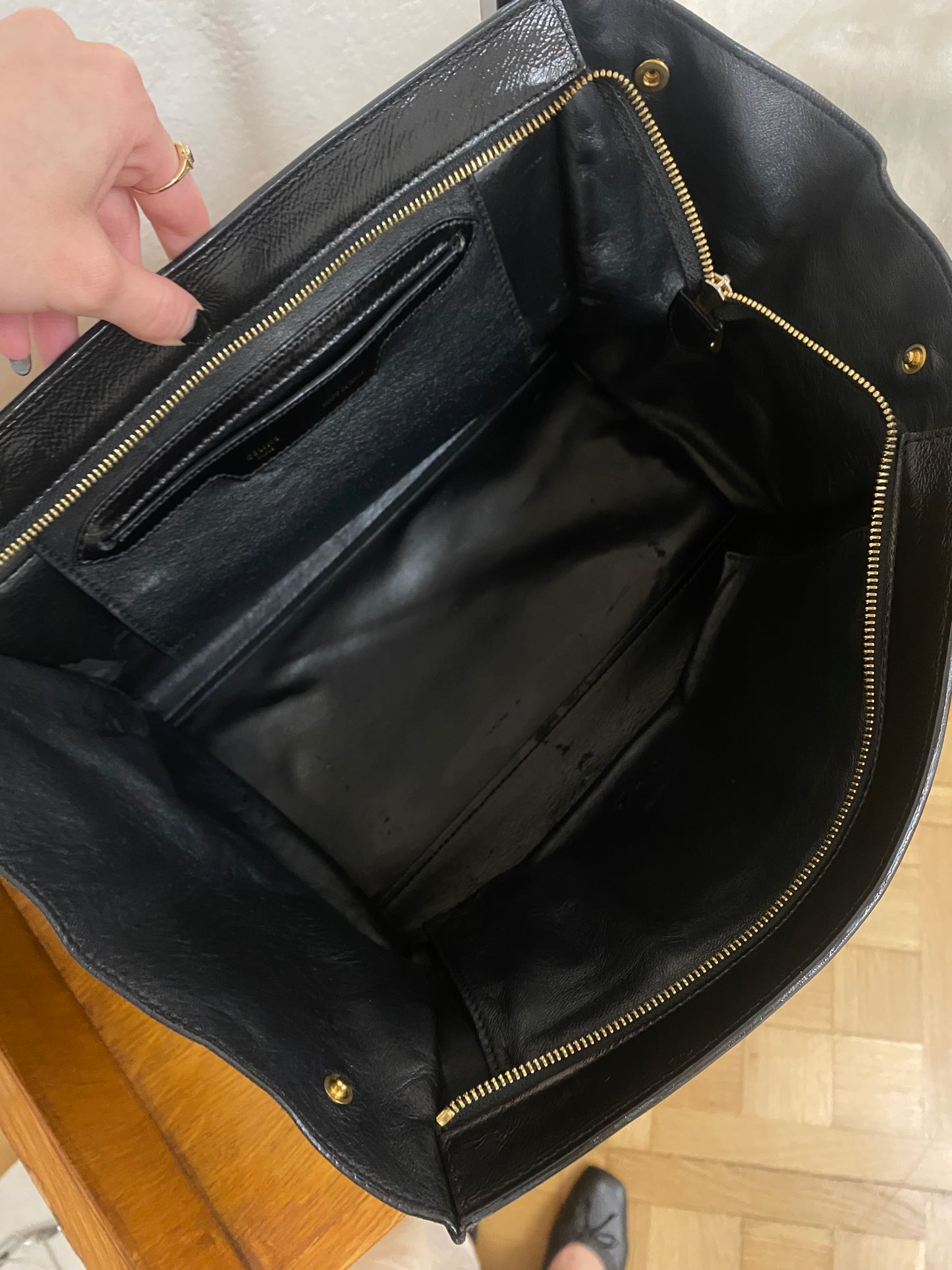 CELINE PHOEBE PHILO TRAPÉZE