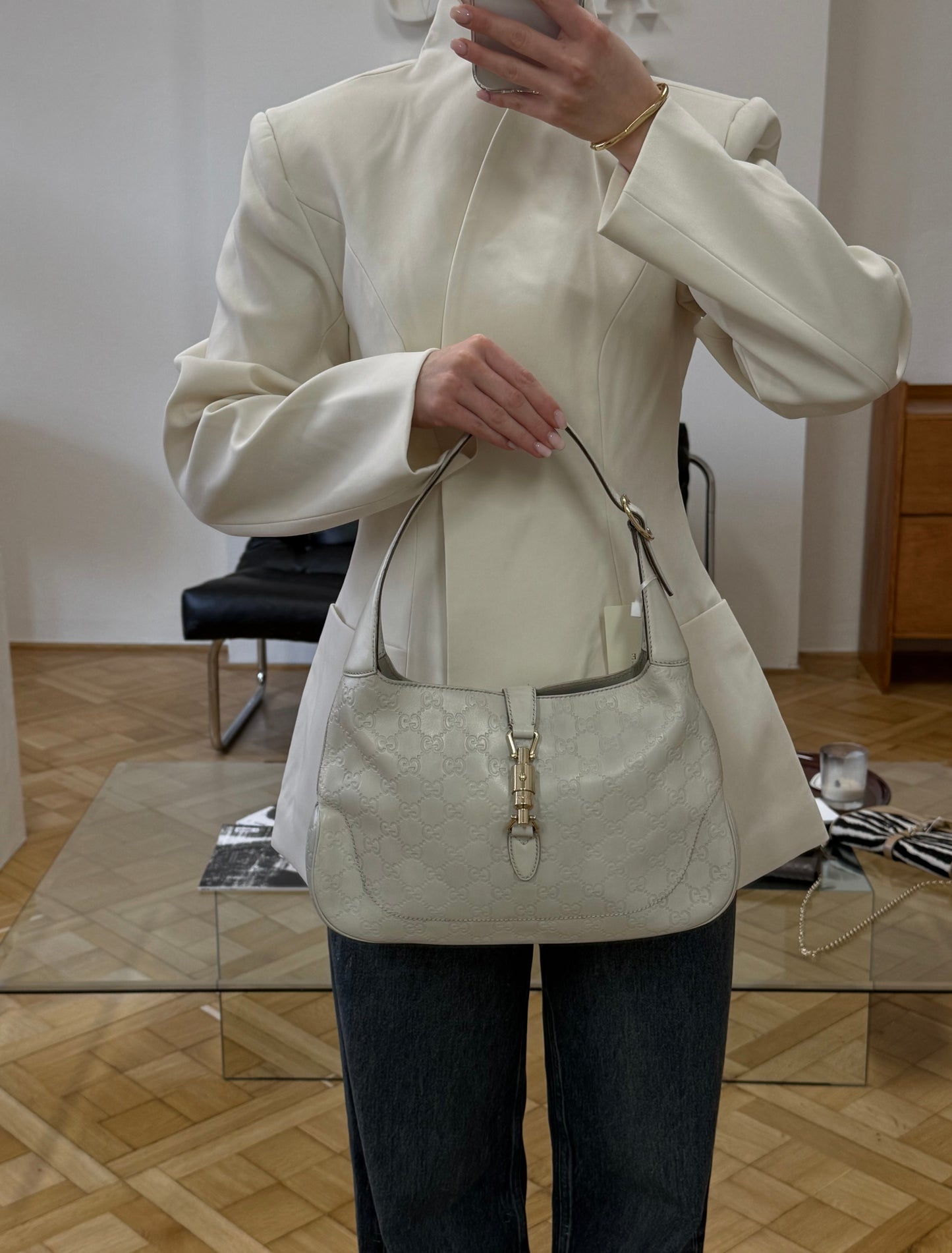 GUCCI JACKIE 1961 CREAM