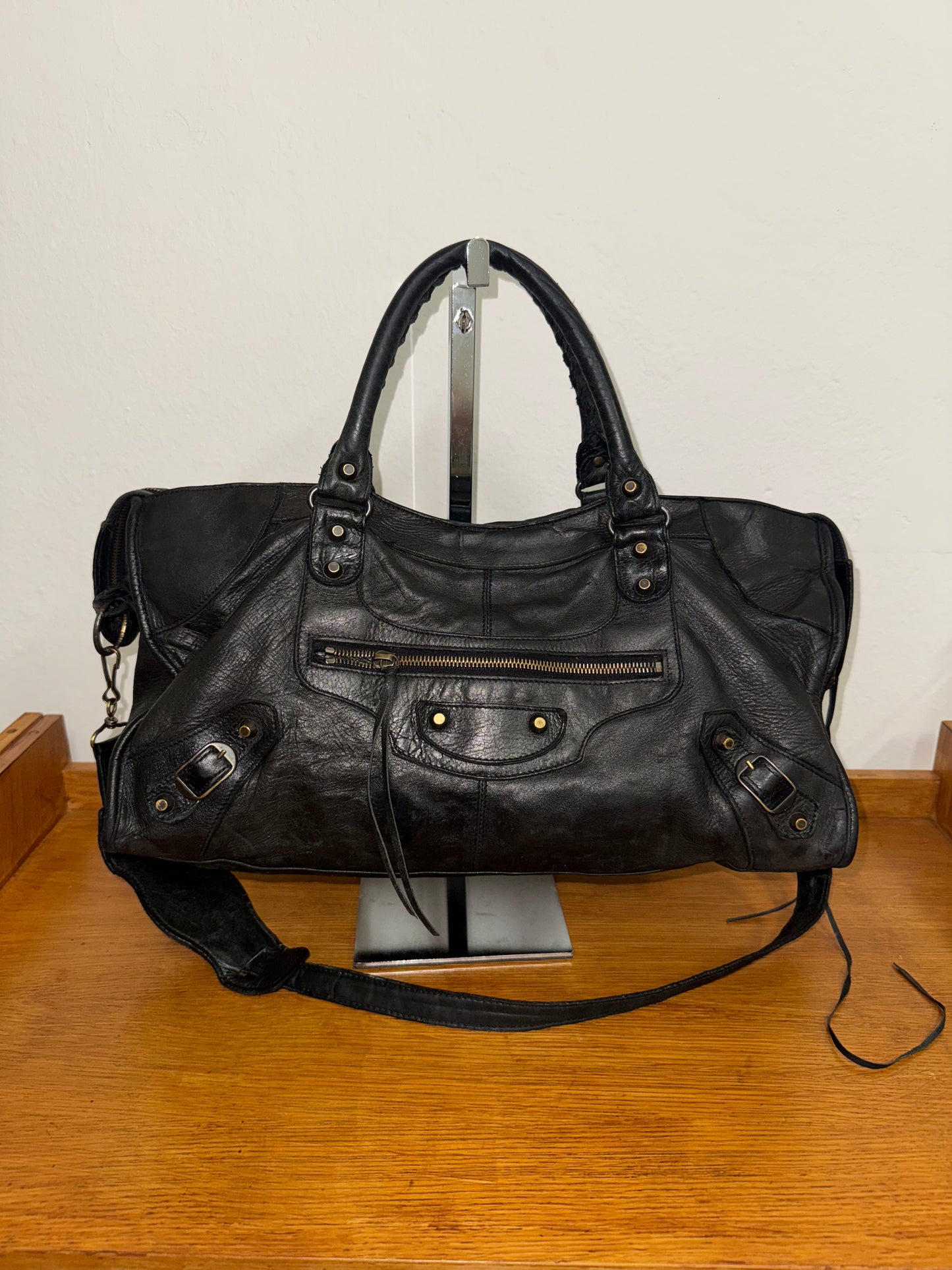 BALENCIAGA CITY BAG BLACK
