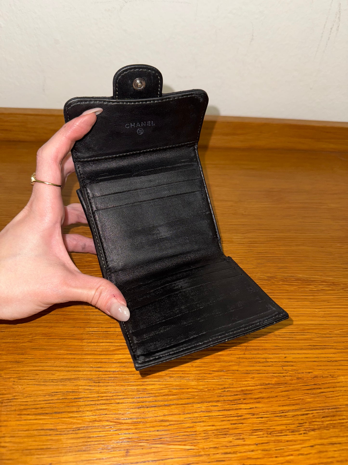 CHANEL SMALL DOUBLE WALLET SERIES 13