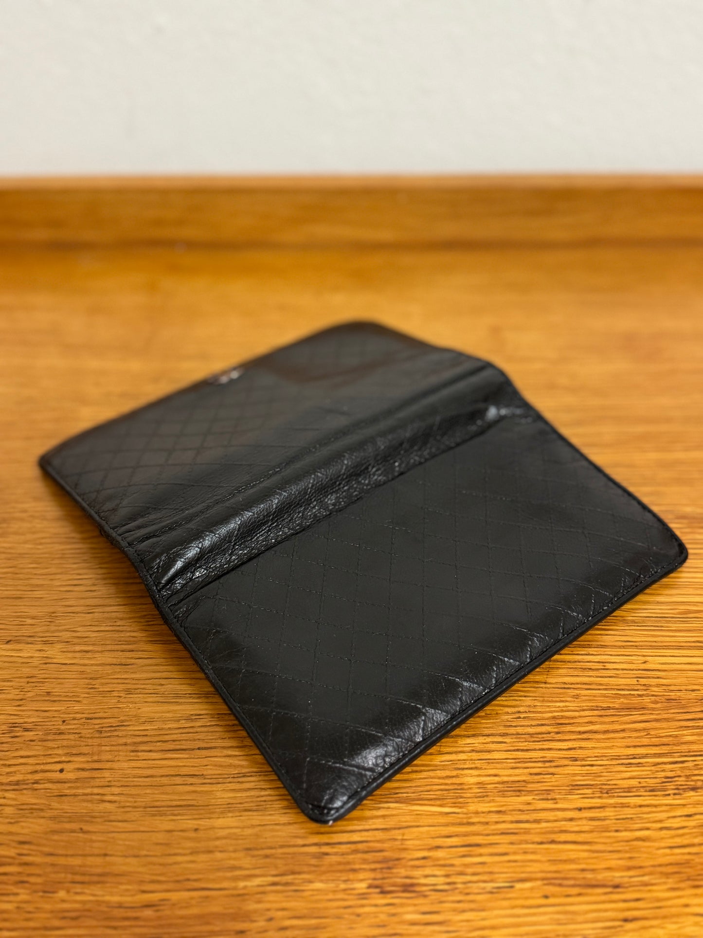 CHANEL GRAINED WALLET SERIES 11