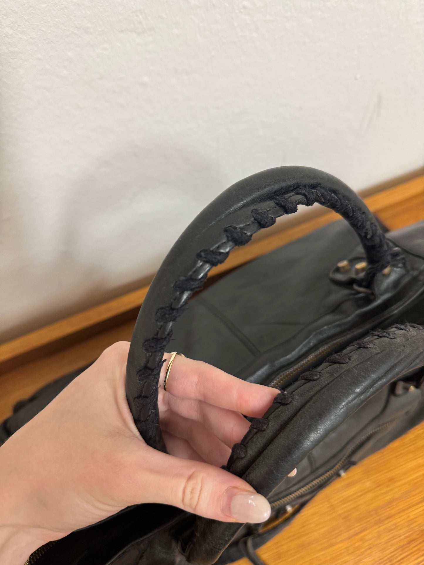 BALENCIAGA CITY BAG BLACK