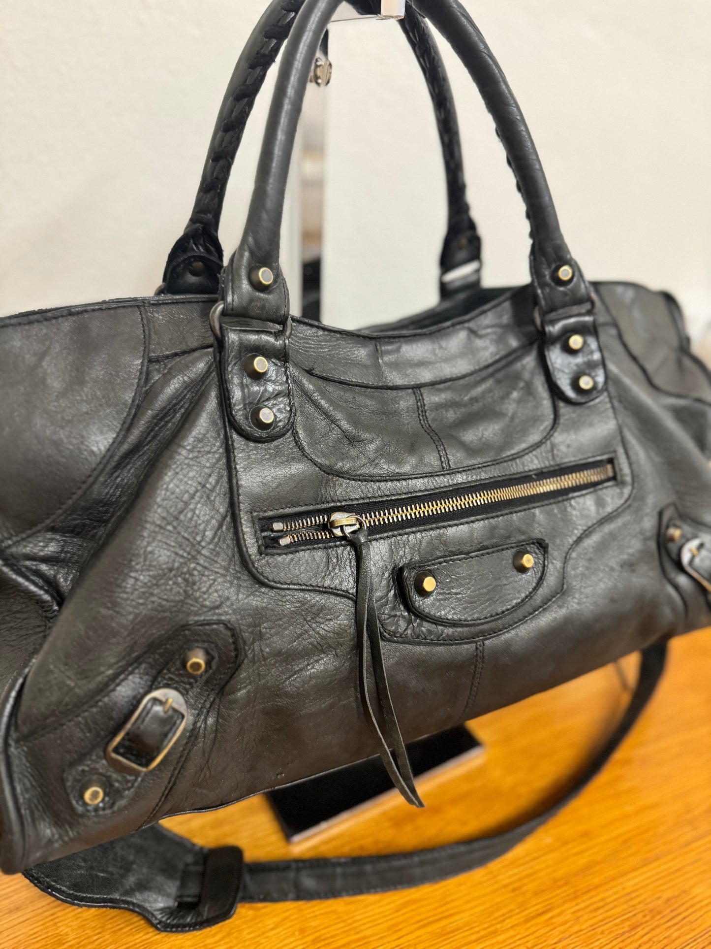 BALENCIAGA CITY BAG BLACK