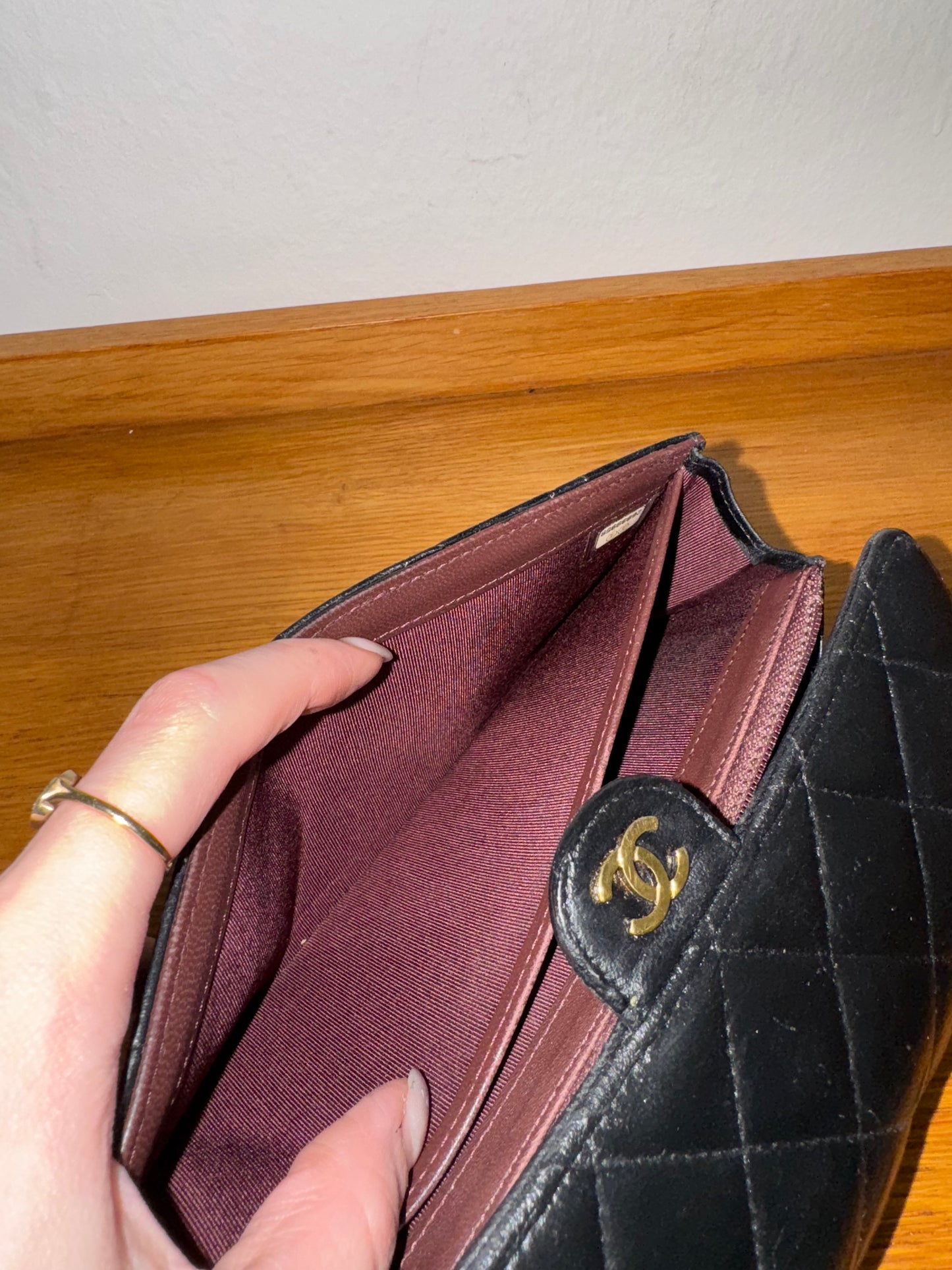 CHANEL TIMELESS CLASSIC WALLET GOLD HW SERIES 26