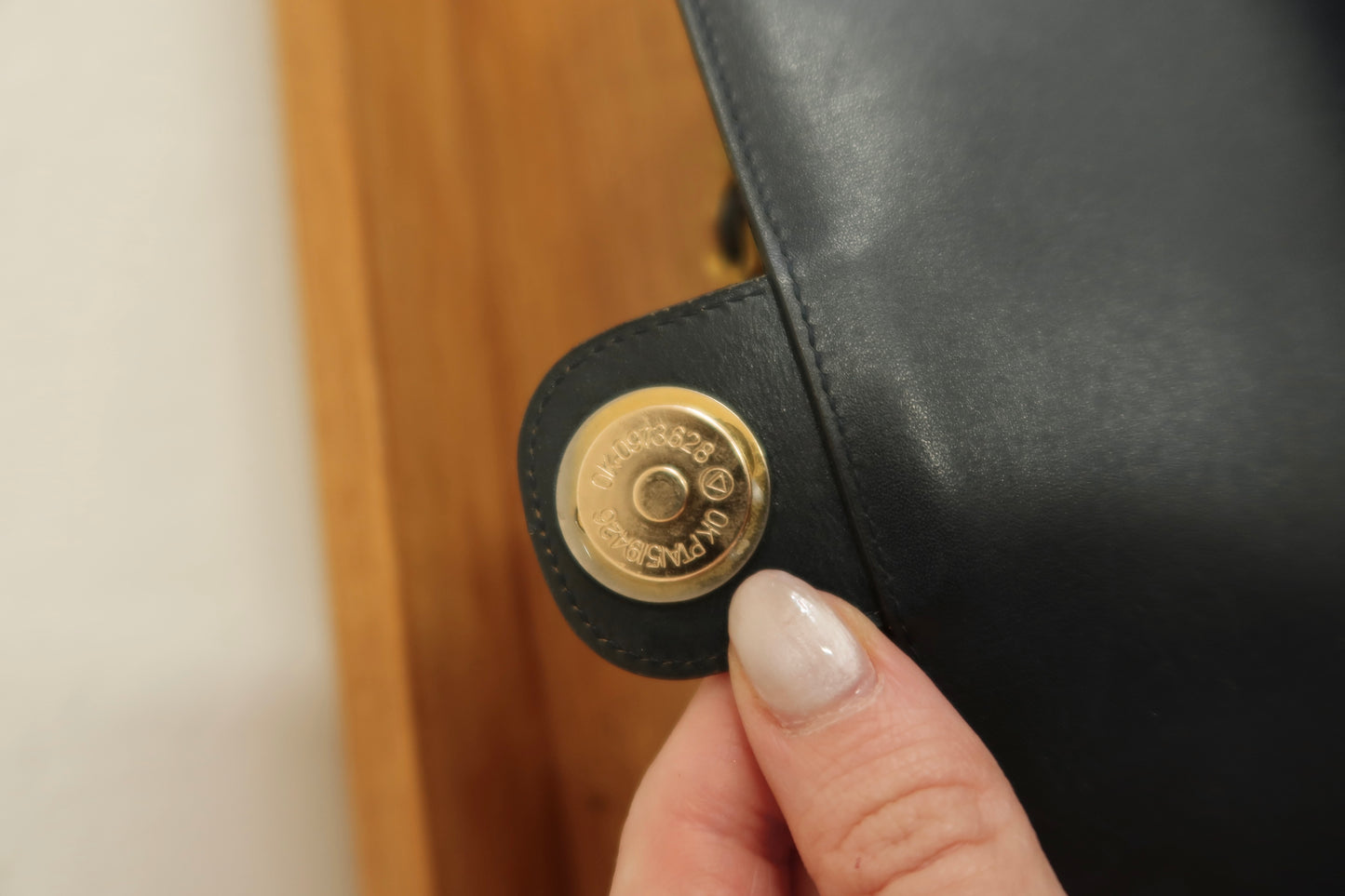 CHANEL BOX CALF SINGLE FLAP
