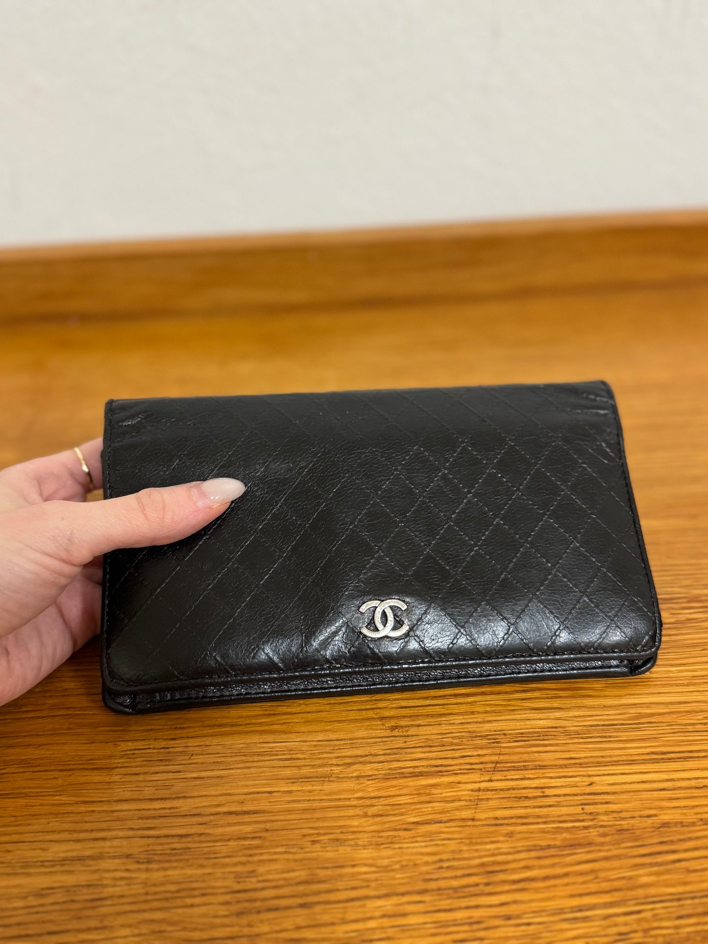 CHANEL GRAINED WALLET SERIES 11