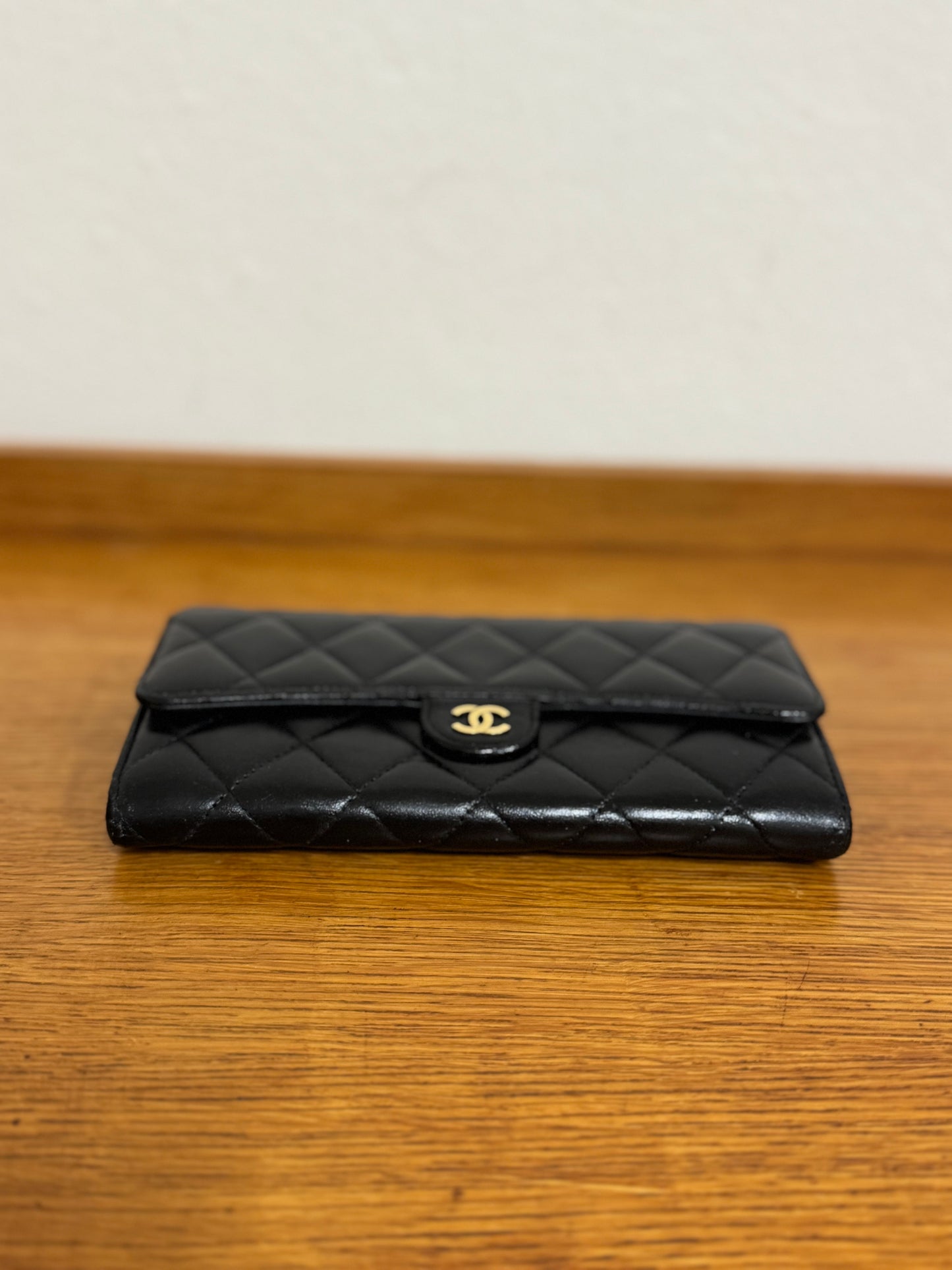 CHANEL TIMELESS CLASSIC WALLET GOLD HW SERIES 26