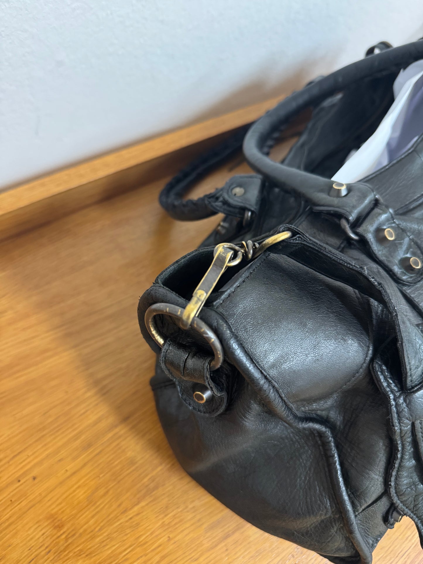 BALENCIAGA CITY BAG BLACK