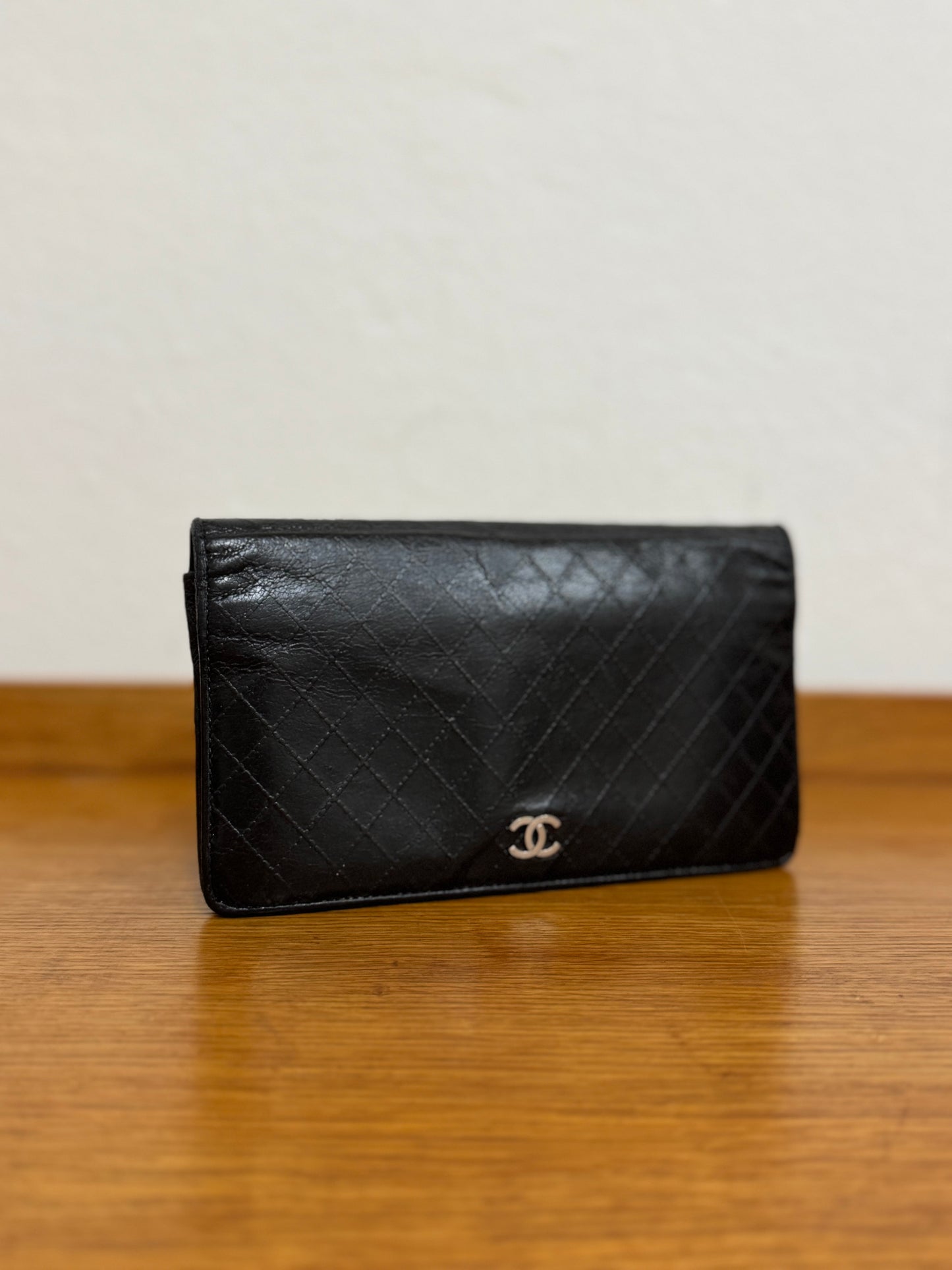 CHANEL GRAINED WALLET SERIES 11