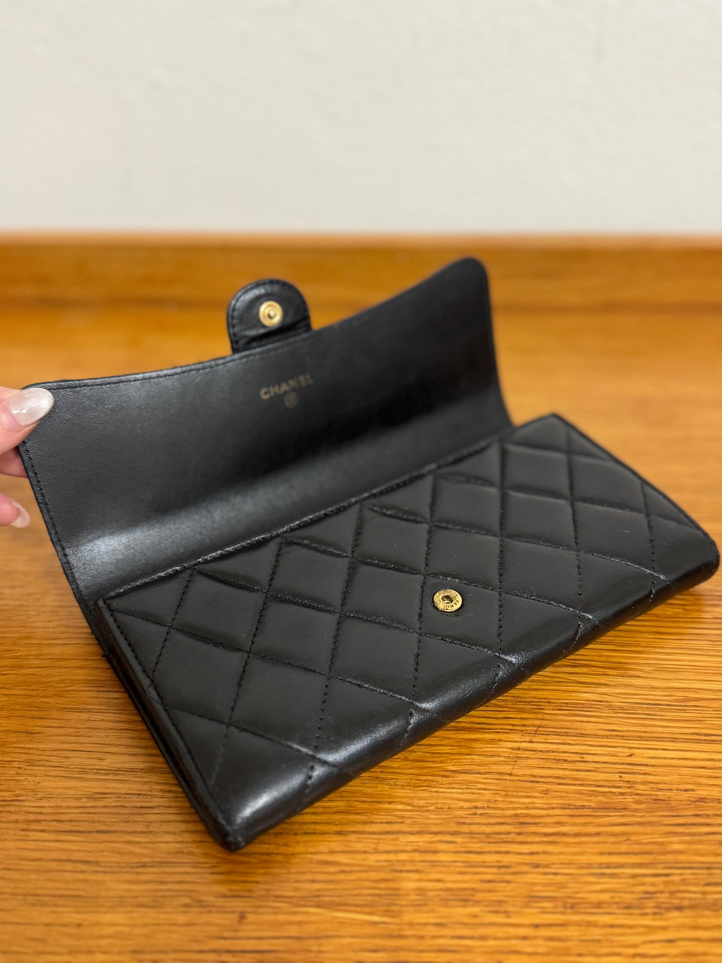 CHANEL TIMELESS CLASSIC WALLET GOLD HW SERIES 26