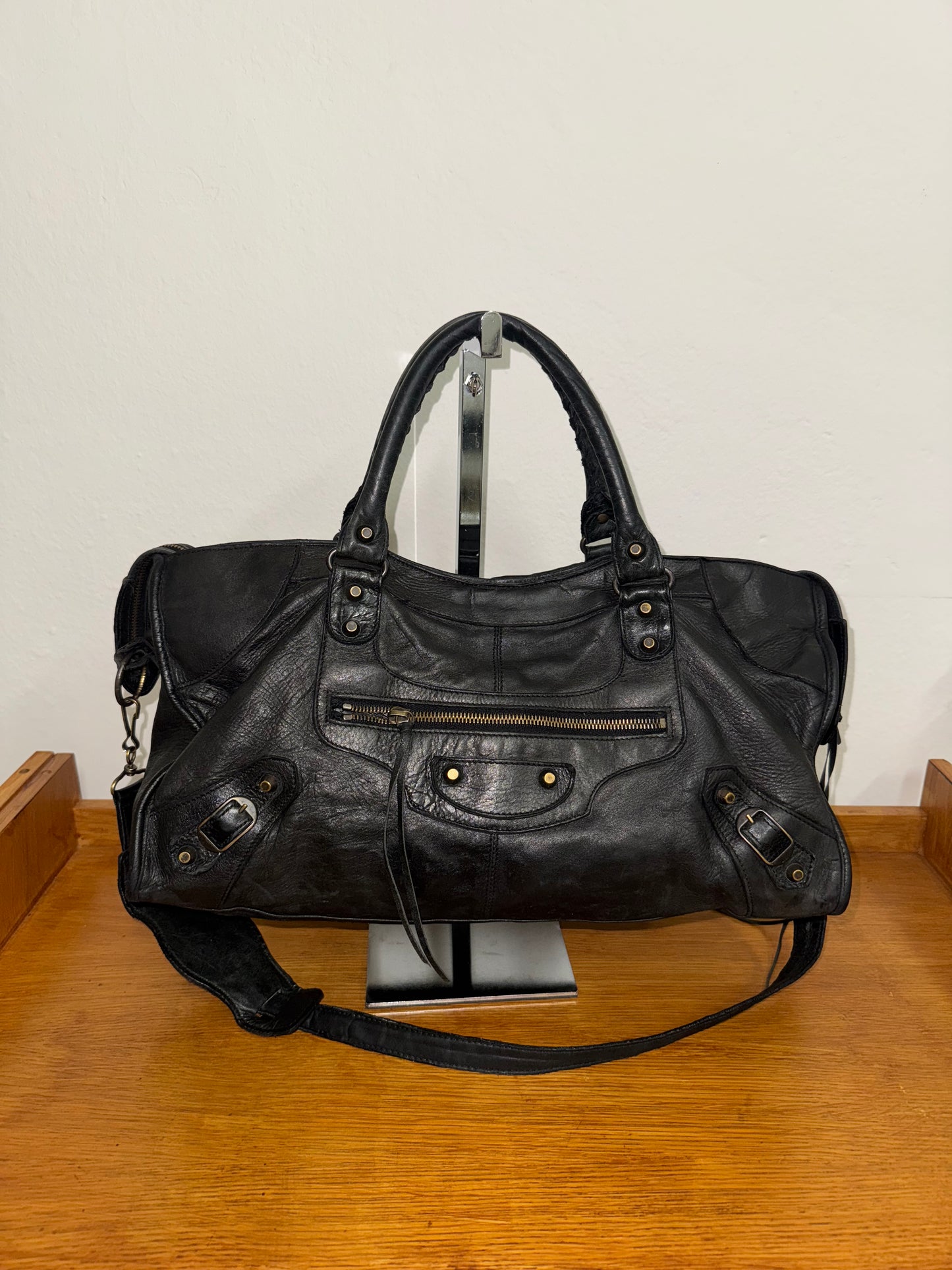 BALENCIAGA CITY BAG BLACK