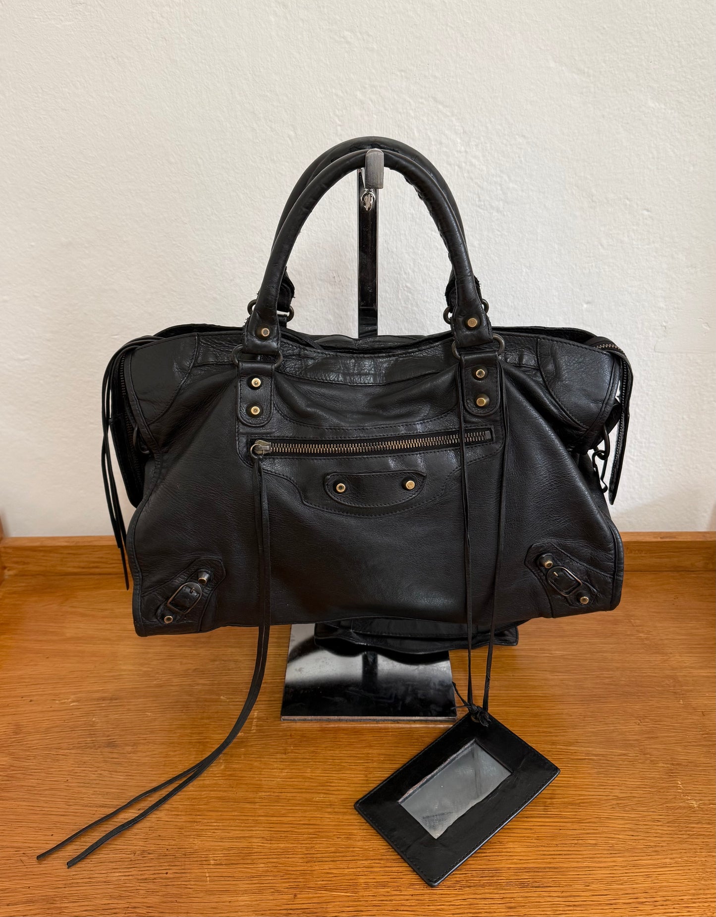 BALENCIAGA CITY BAG BLACK