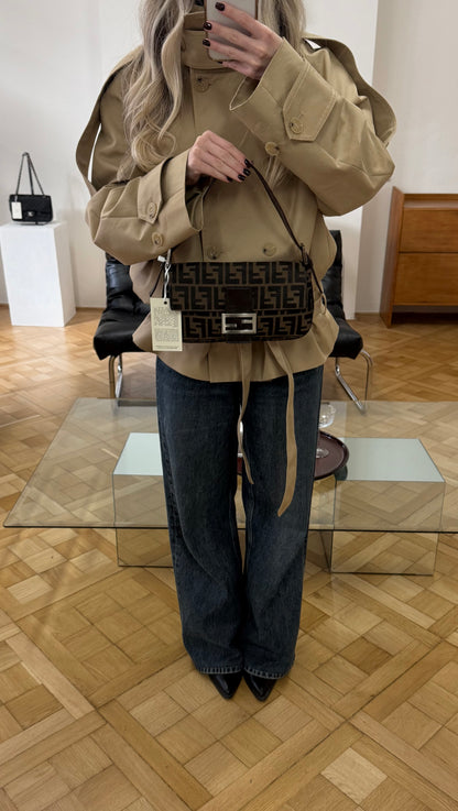 Fendi Zucca Baguette Bag
