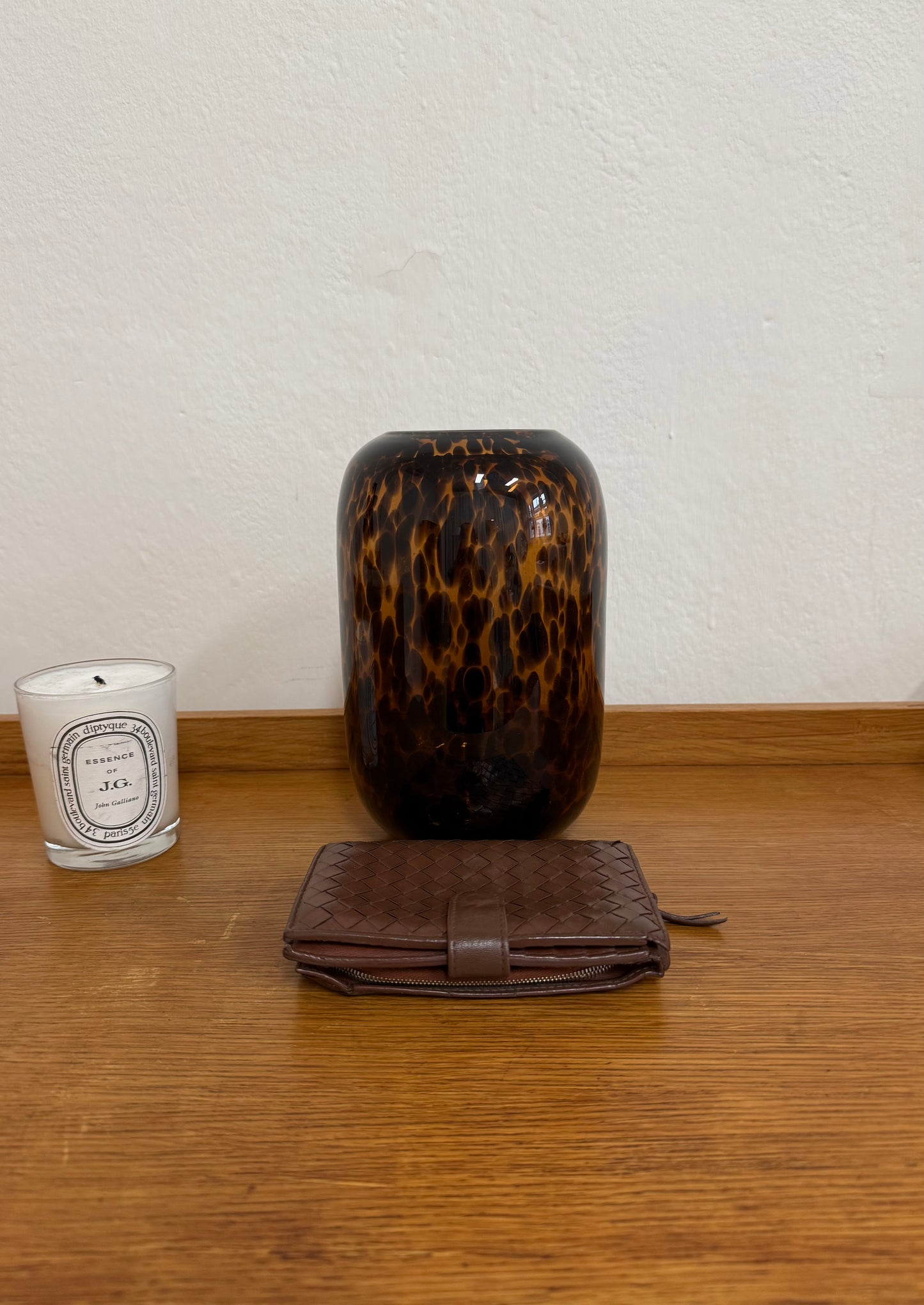 BOTTEGA VENETA INTRECCIATO WALLET BROWN