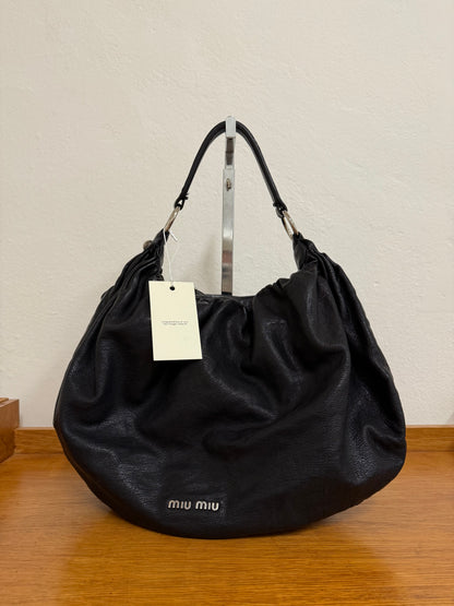 MIU MIU HOBO BAG BLACK