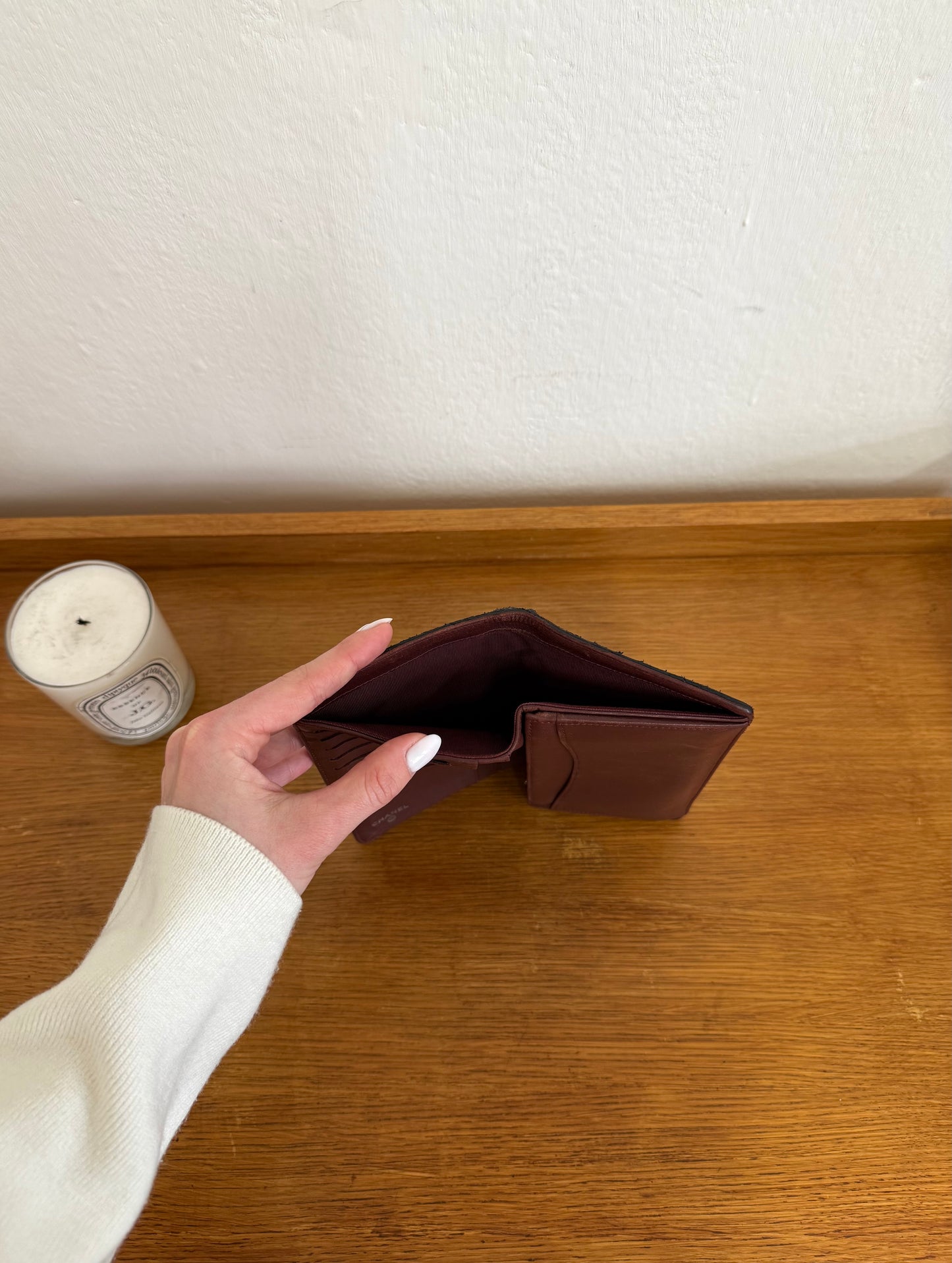 SERIES 14 CHANEL CLASSIC LONG WALLET LAMBSKIN BLACK