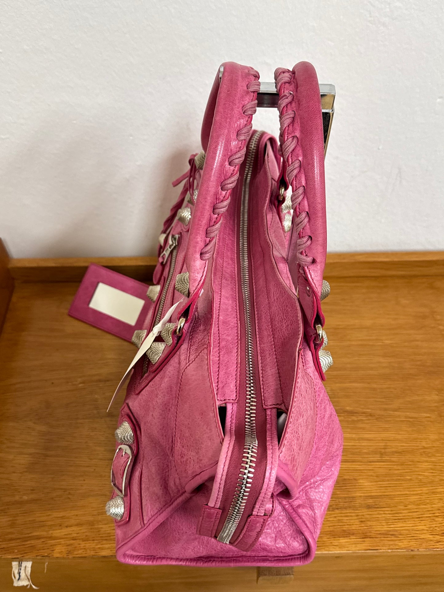 BALENCIAGA CITY BAG PINK