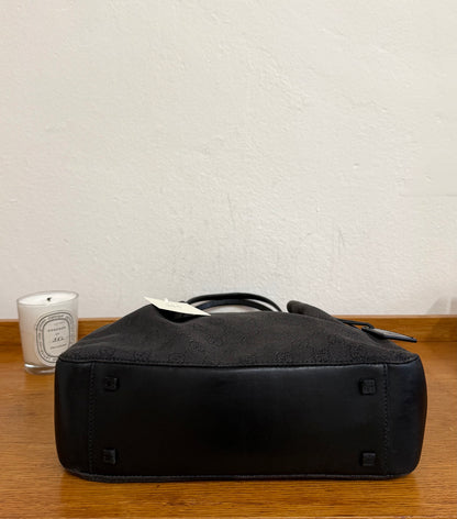 GUCCI GG SHOULDER BAG BLACK & POUCH TOM FORD ERA