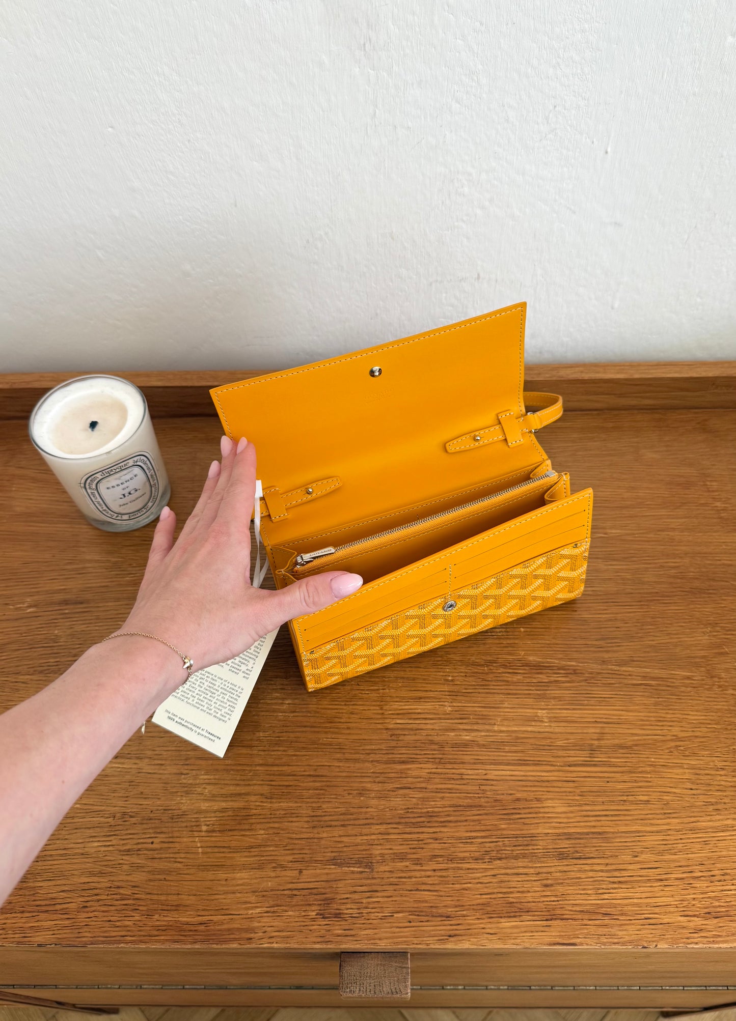 GOYARD VARENNE SHOULDER BAG YELLOW