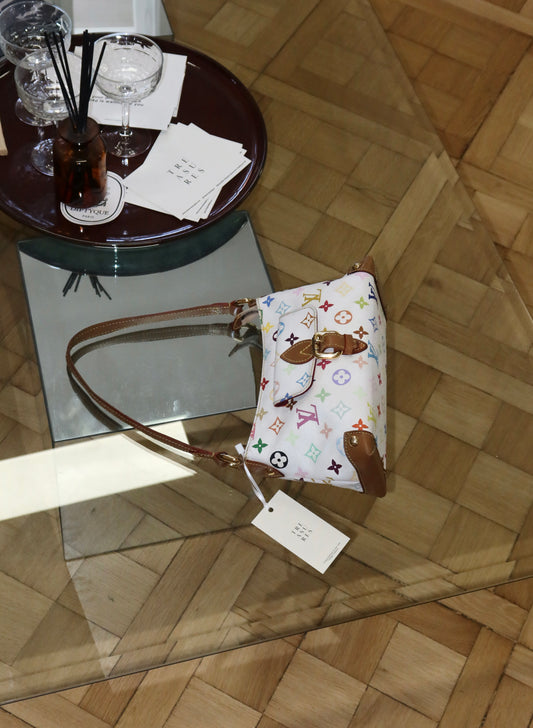 LV X TAKASHI MURAKAMI MULTICOLOR ELIZA HANDBAG