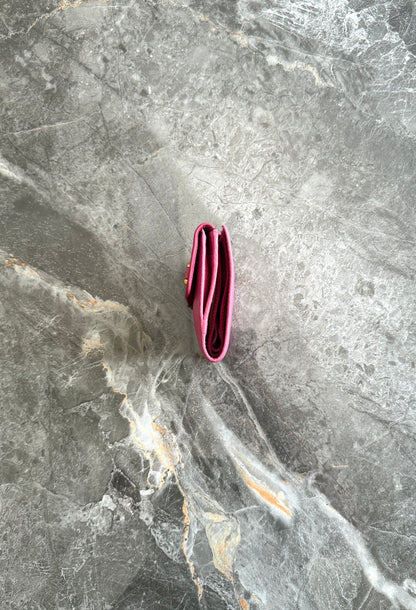 GUCCI BAMBOO LEATHER WALLET PINK