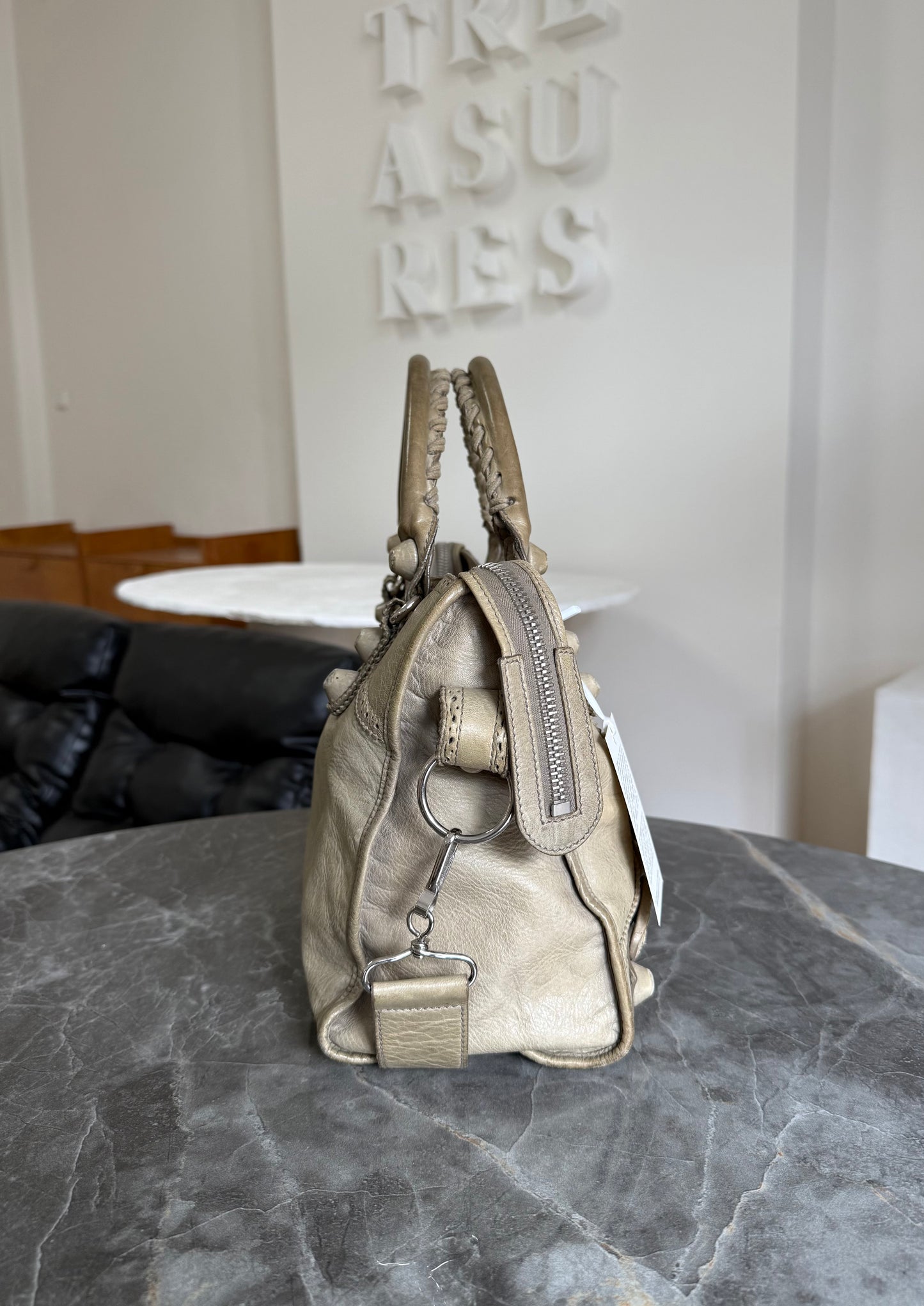 BALENCIAGA CITY BAG ECRU