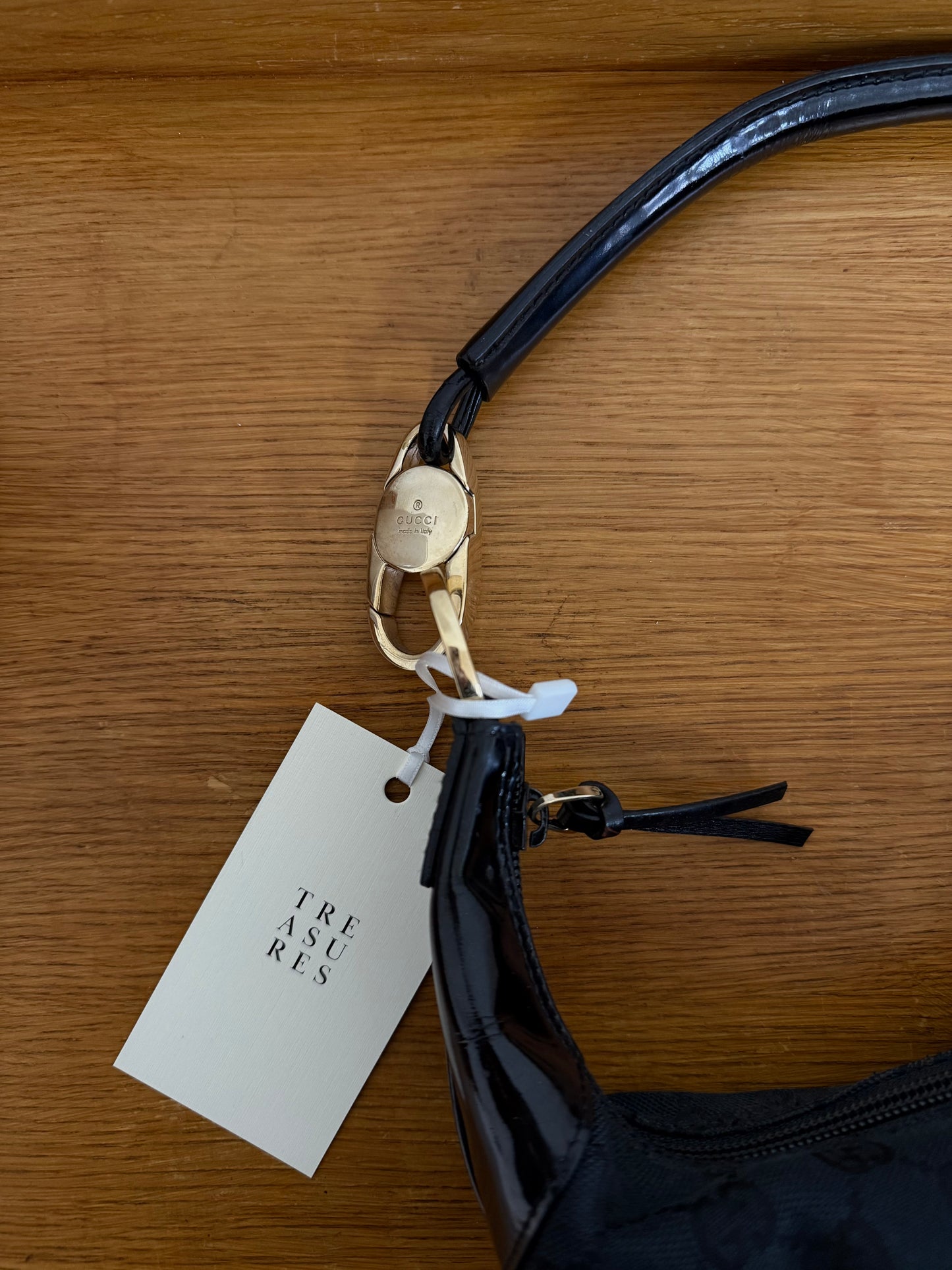 GUCCI GG MONOGRAM HALF MOON BAG