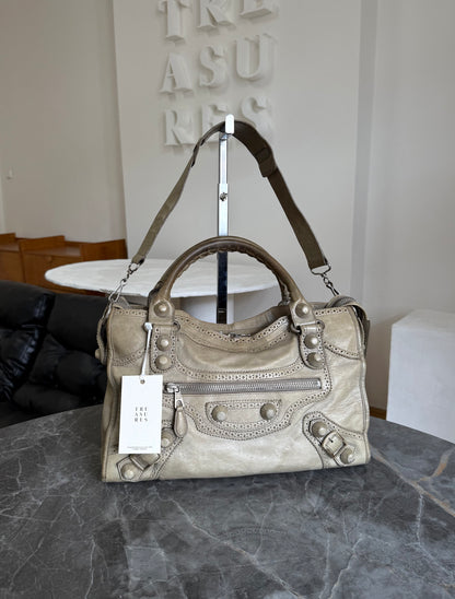 BALENCIAGA CITY BAG ECRU