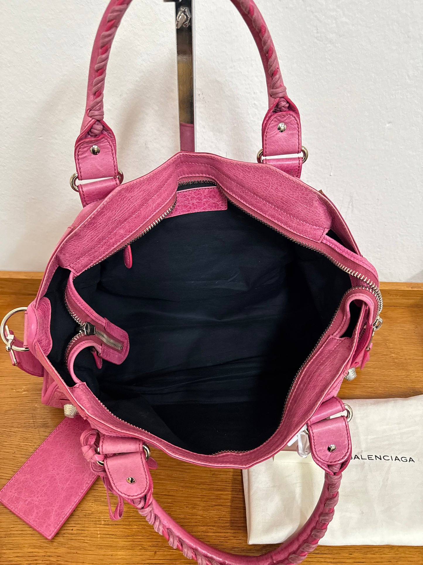 BALENCIAGA CITY BAG PINK