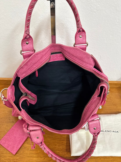 BALENCIAGA CITY BAG PINK