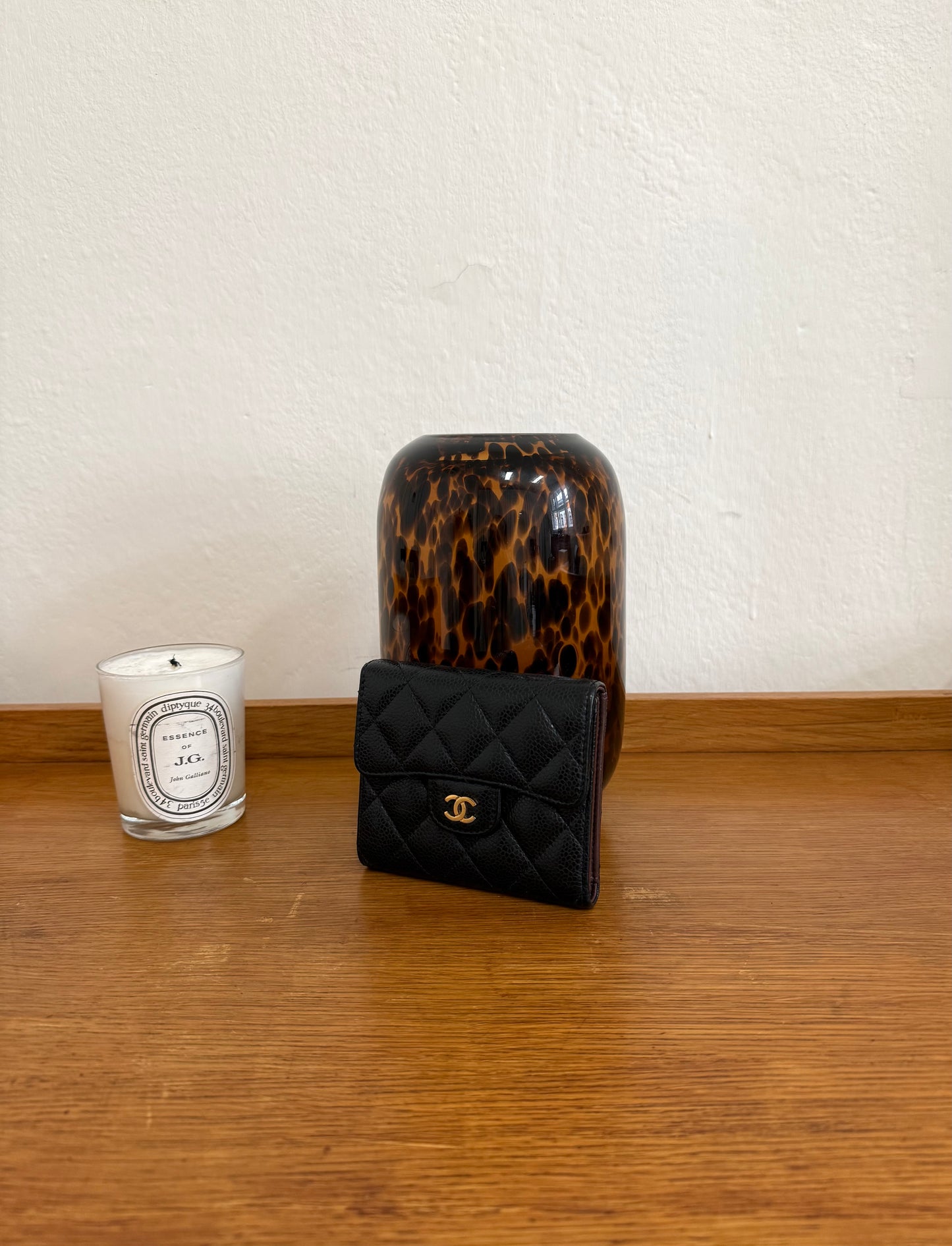 SERIES 27 CHANEL CAVIAR MINI WALLET