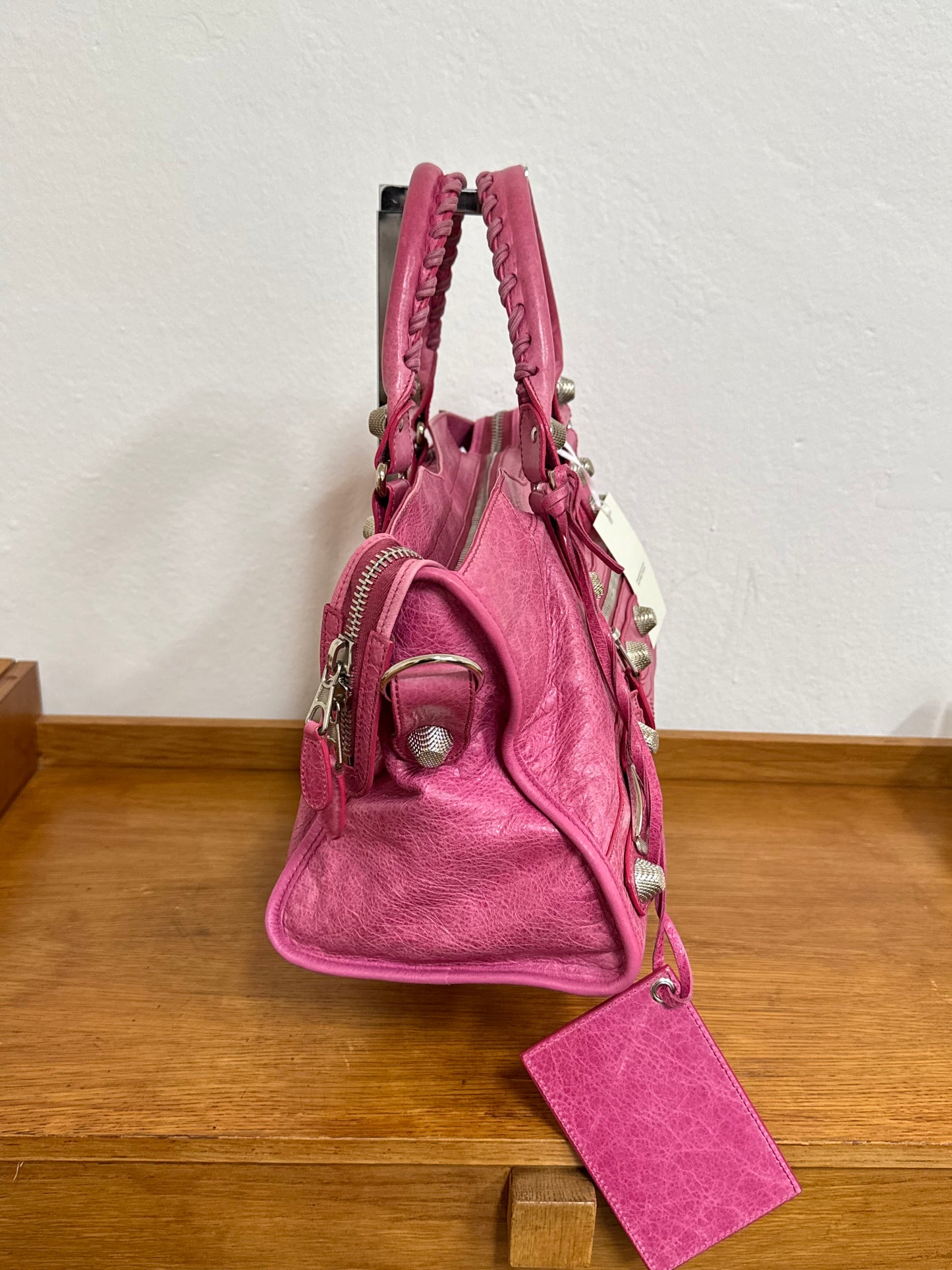 BALENCIAGA CITY BAG PINK