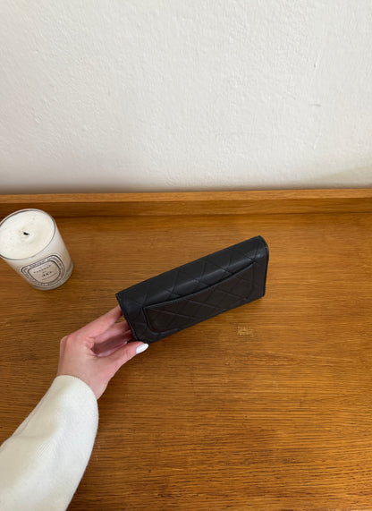 SERIES 12 CHANEL LONG WALLET LAMBSKIN BLACK