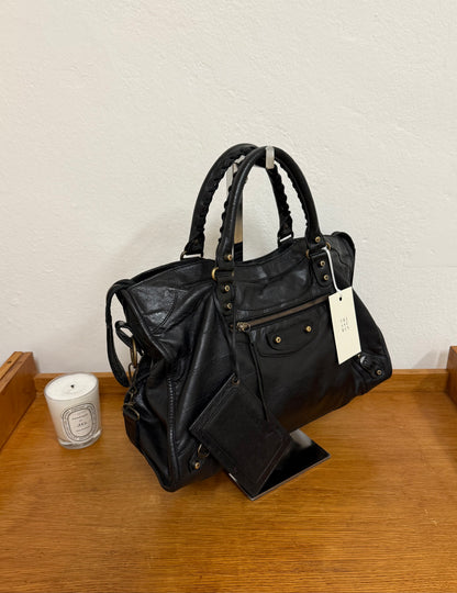 BALENCIAGA CITY BAG BLACK