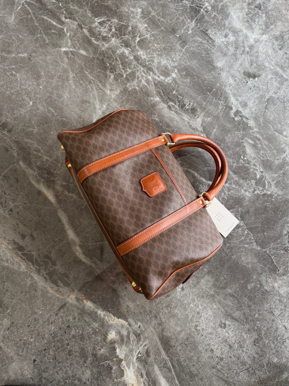 CELINE MACADAM DUFFLE BAG