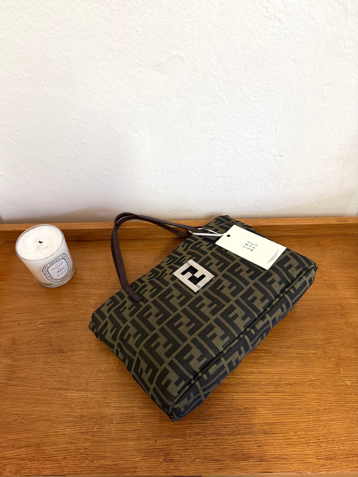 FENDI ZUCCA TOTE HANDBAG