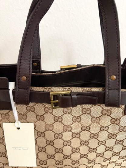 GUCCI GG BELT TOTE BAG