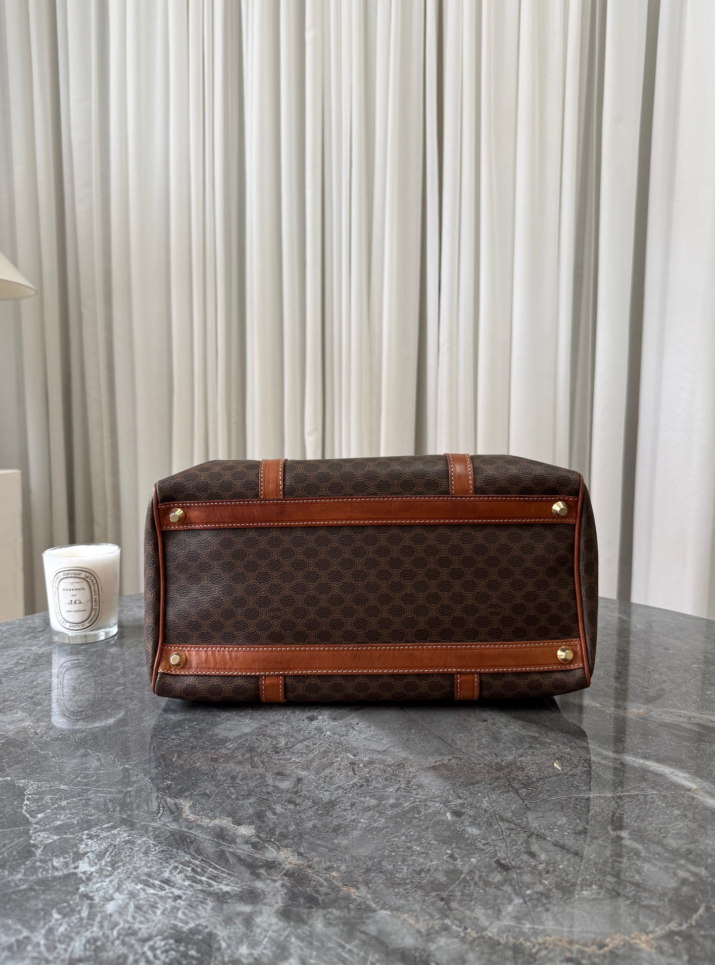 CELINE MACADAM DUFFLE BAG