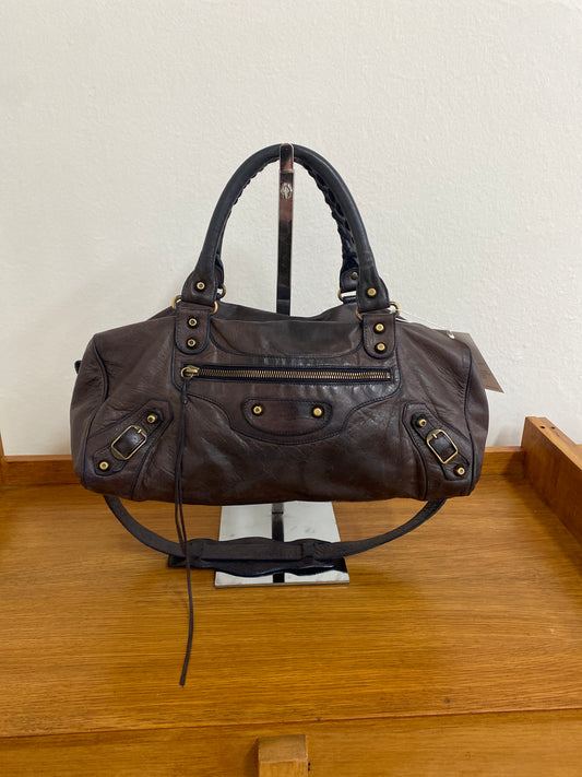 BALENCIAGA TWIGGY BAG IN BLUEBERRY