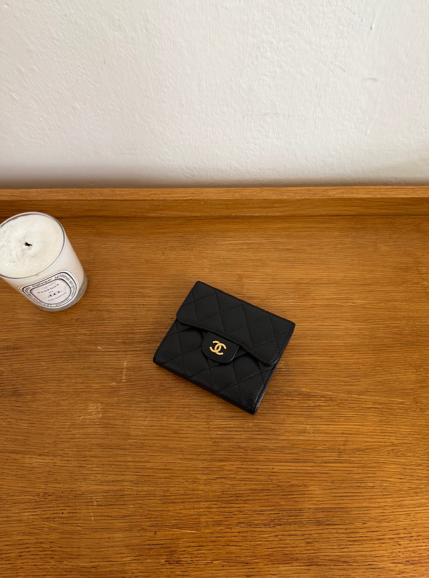 SERIES 27 CHANEL CAVIAR MINI WALLET