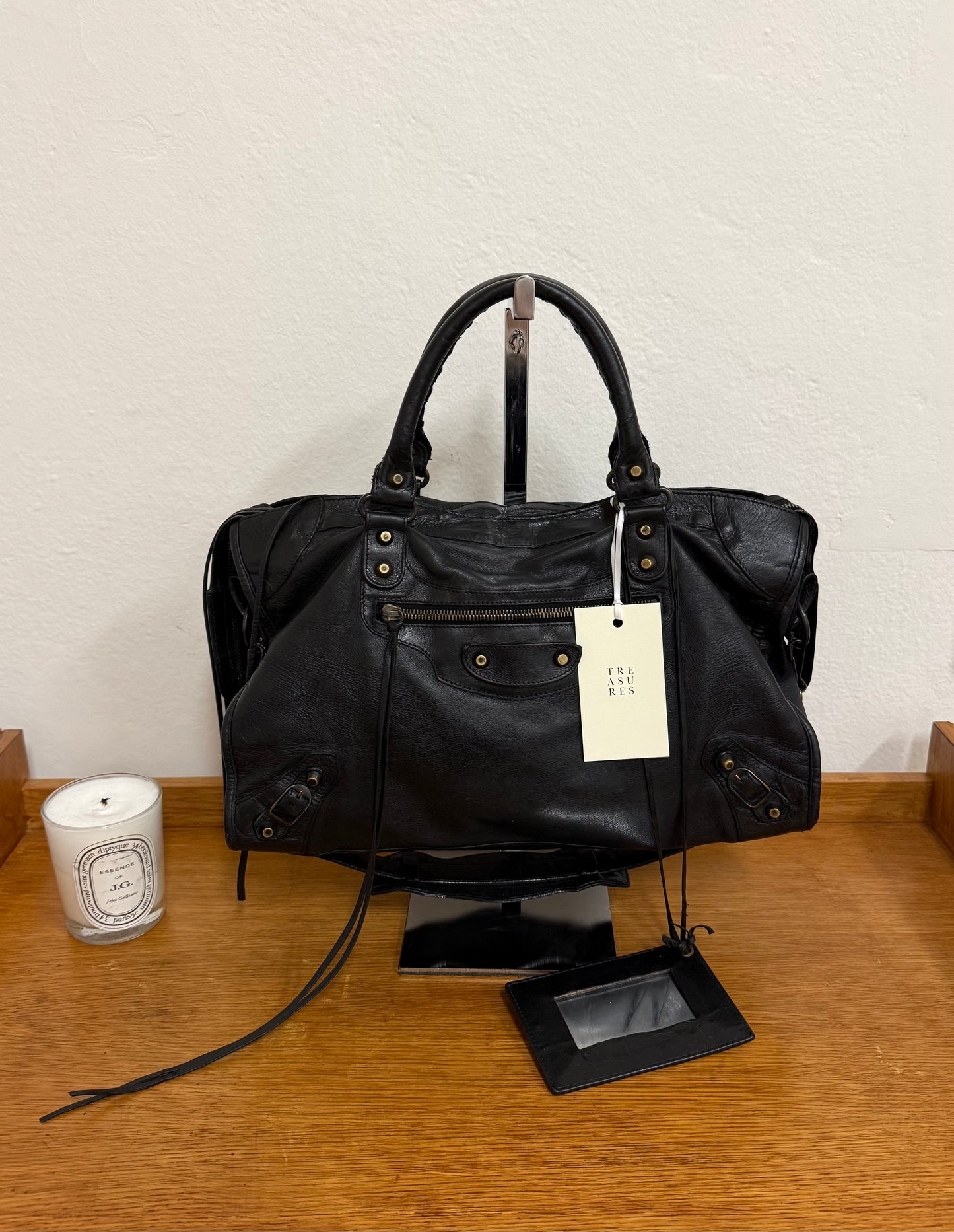 BALENCIAGA CITY BAG BLACK