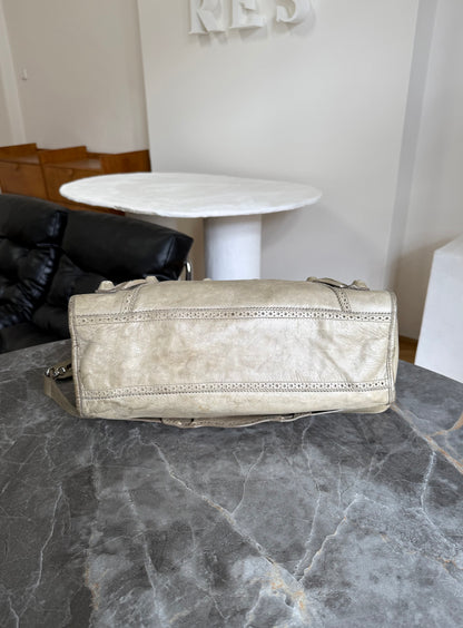 BALENCIAGA CITY BAG ECRU